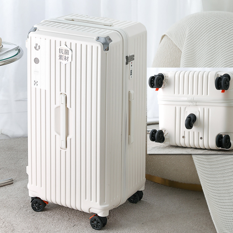 Wulun Large Capacity Trolley Luggage with Universal Wheels Travel Suitcase International Trip 30 Checked Baggage TSA Lock Carry-On Luggage 20 Inch - 7