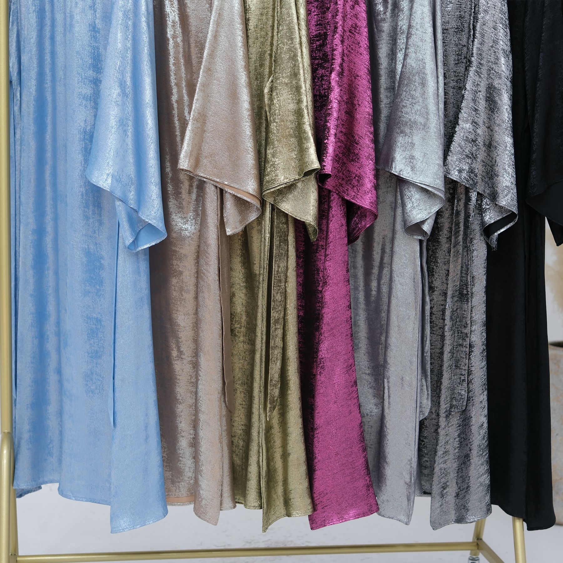 Women's Clothing fashion stitching Dubai Türkiye elegant dress _voghion.com