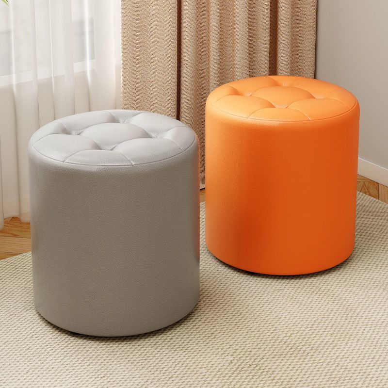 Small Stool for Home Use, Low Stool for Living Room, Coffee Table Small Bench, Light Luxury High-End Sofa Footstool, Comfortable Entryway Shoe-Changing Stool