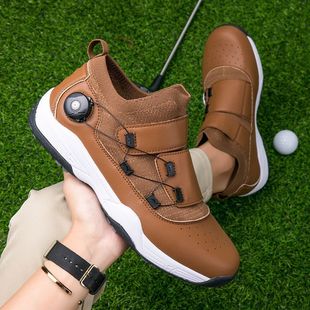 Source Factory Customized Nail-Free Hot Style Trendy Direct Sales Large Size Men's and Women's Sports and Leisure Golf Shoes