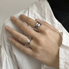 Tide, fashionable line small design ring, simple and elegant design, internet celebrity, on index finger