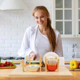 可调节钉板抽屉收纳架钉板抽屉分隔器可调节木质钉板木钉板