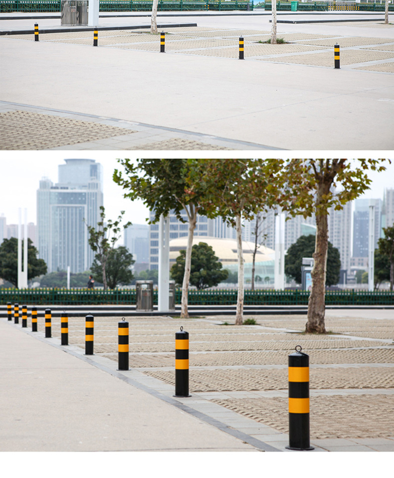 Steel Pipe Columns, Anti-Collision Columns, Fixed Stakes, Car Parking Space Locks, No Parking Signs in Front of the Door, Vehicle Blockers, Locks, Ground Locks