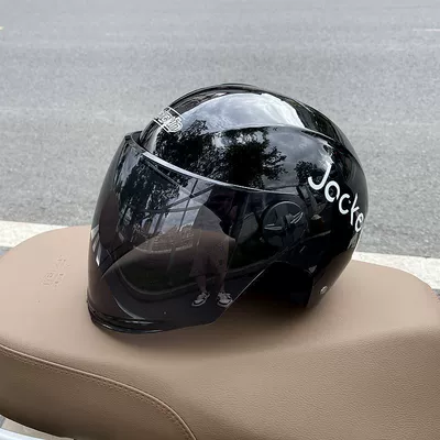 3C certified electric vehicle helmet, summer motorcycle safety helmet, half helmet, suitable for all seasons, unisex, sun protection, new national standard