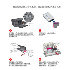 Applicable for HP 682 ink cartridges 2775 4178 1216 2336 2776 4175 4176 6078 black and color