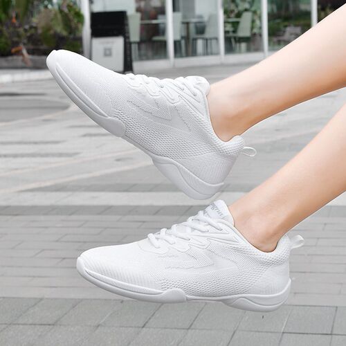 Yingrui cheerleading shoes women's competitive fitness competition shoes men's training shoes cheer dance shoes children's aerobic dance shoes mesh upper