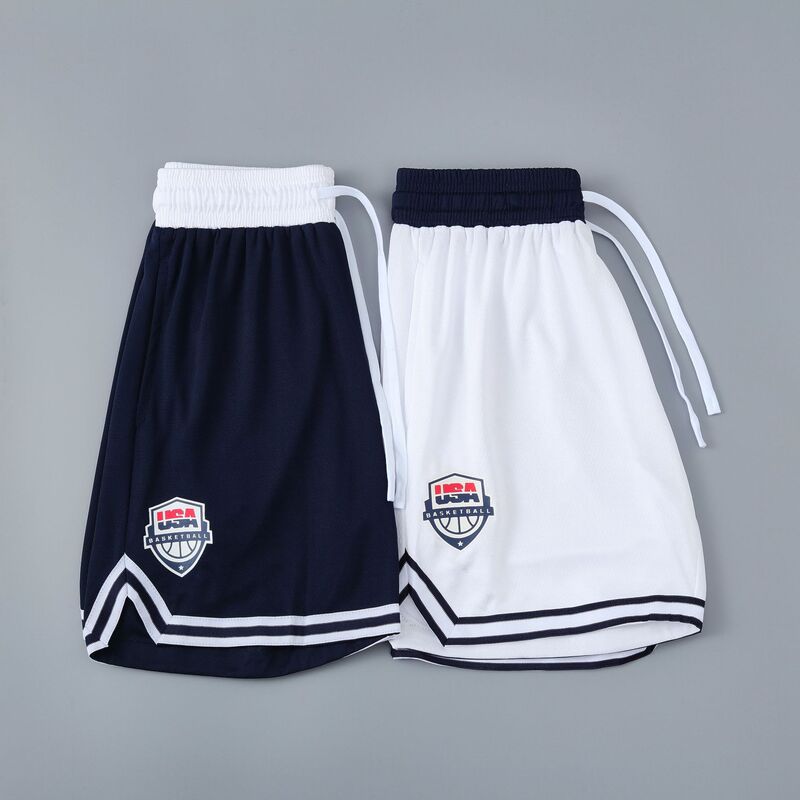 Shorts Quick-drying Breathable USA Team Basketball Running Sports Loose Fitness Training American Pants