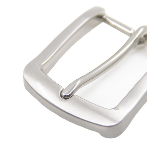 Wholesale High-end Casual Cross-border Men's Needle Skins Belt Buckle with Alloy Pin, 35mm Elasticated Pants Belt Webbing Fastener