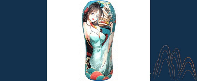 Electric Male Masturbation Cup with Vibration and Sound, TPE Airplane Cup — detail image 29
