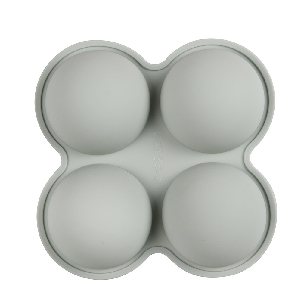 4 líneas 36 molde de silicona para pastel helado pudín molde de postre jabón utensilios de cocción