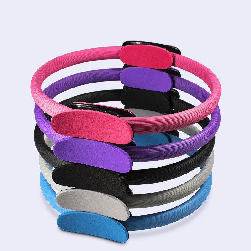 Yoga Magic Circle Pilates Circle Fitness Weight Loss Equipment Slim Legs Thighs Slim Waist Yoga Ring Elastic and Durable