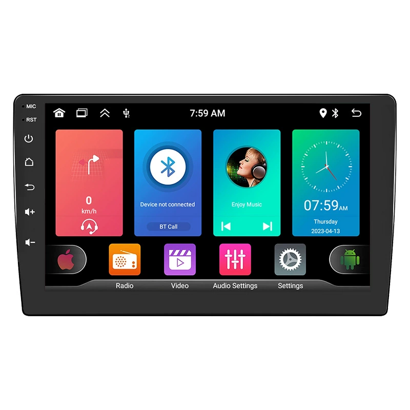 Android беспроводной CarPlay навигатор для автомобиля 9/10 дюймов многоразмерный opcии полный экран высокое качество DVD 9 дюймов