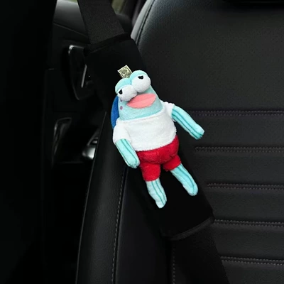 Sürətlər qutusu və əl tormozu başlıqları seatbelt shoulder pads, car - car-seat-shoulder-pad-cool-fish-stylish-look