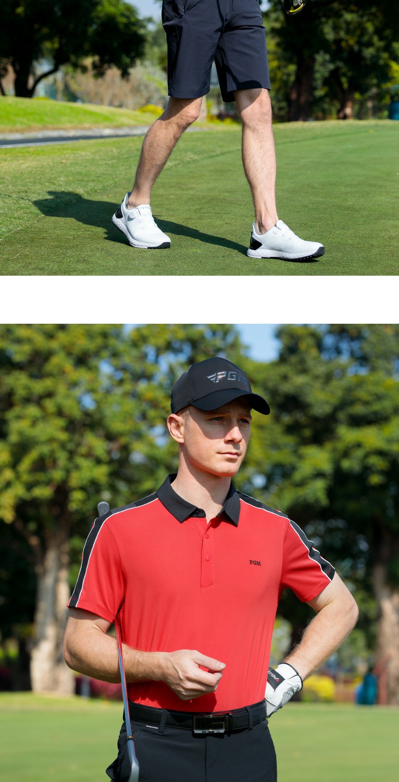 Áo polo golf nam tay ngắn co giãn nhanh khô, phù hợp xuân hè — YF794 tay ngắn màu đỏ [vải tương phản/hút ẩm nhanh khô/đàn hồi mềm mại], YF794 tay ngắn màu xanh nước ngoài [vải tương phản/hút ẩm nhanh khô/đàn hồi mềm mại], YF794 trắng tay ngắn [tương phản màu vải/hút ẩm nhanh khô/đàn hồi mềm mại], YF794 tay ngắn màu xanh nhạt [vải tương phản/hút ẩm nhanh khô/đàn hồi mềm mại] chi tiết 17