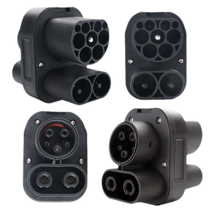 CCS2 в CCS1 Европейский стандарт в американский стандарт, преобразовательная головка для автомобиля, новая энергия, зарядная свая постоянного тока, электрический автомобиль для наружного использования