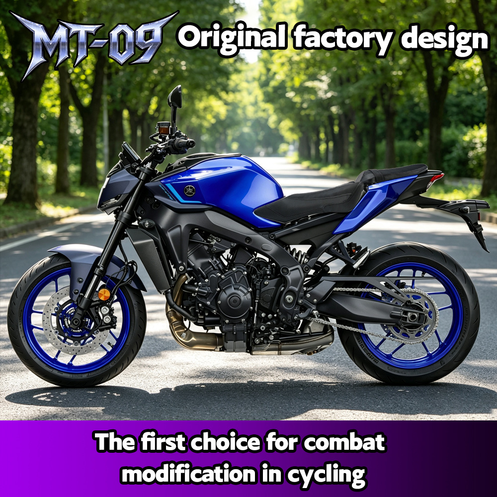 Suitable for 24-26 Yamaha MT09/SP models, modified front and rear seat cushions, breathable, shock-absorbing, comfortable seat pads