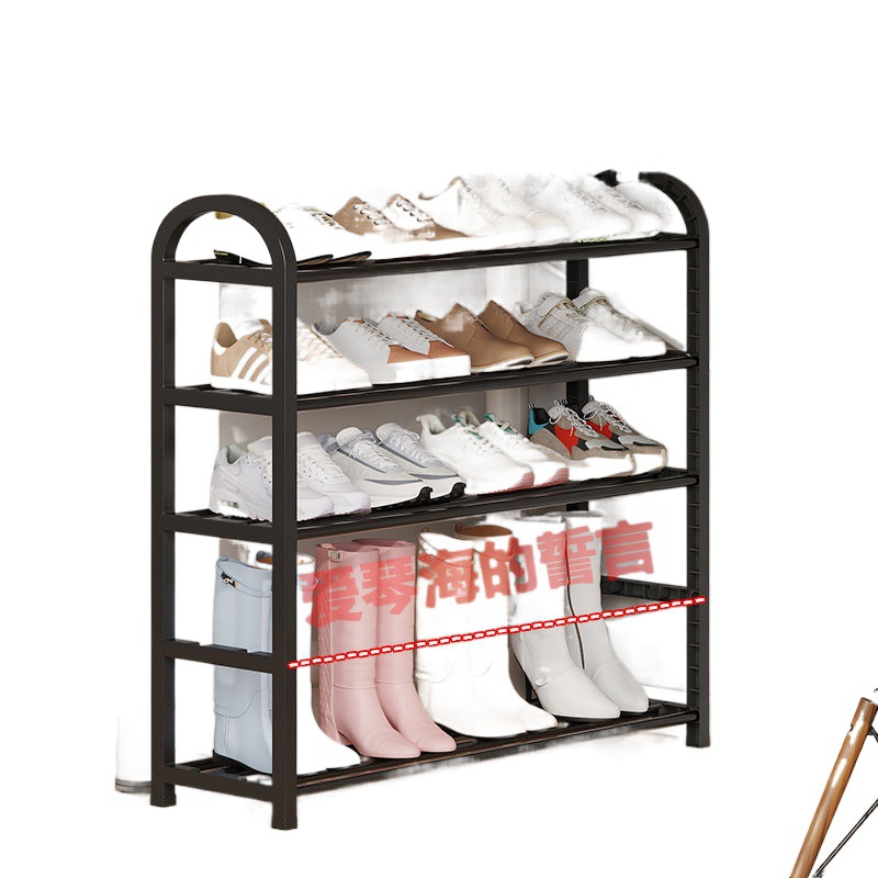 Soporte para zapatos Hogar de varios pisos Entrada simple Soporte para zapatos de dormitorio de estudiantes universitarios resistente Soporte para almacenamiento de zapatos multifuncional simple