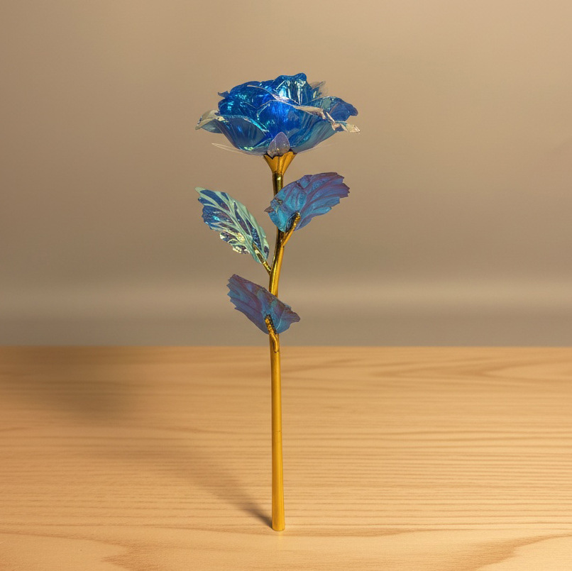 Regalos transfronterizos del Día de San Valentín, flores de oro, flores de flores de