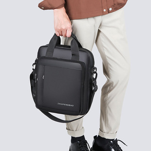 Men's Crossbody Bag, Men's Outing Bag, Laptop Bag, Dual-Use Crossbody Handbag, Vertical Business Shoulder Bag, Portable