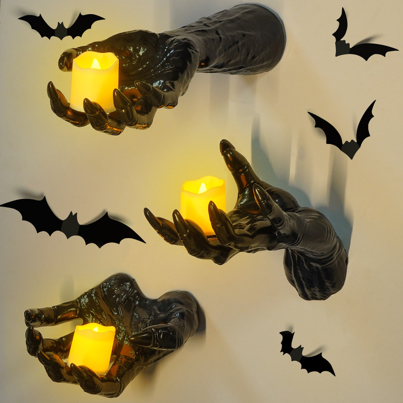 Halloween Decoration Horror Props Ghost Hand - Halloween Devil Hand Prosthetic Hand Desktop Ornaments Halloween Decoration Horror Props Ghost Hand - Halloween Devil Hand Prosthetic Hand Desktop Ornaments