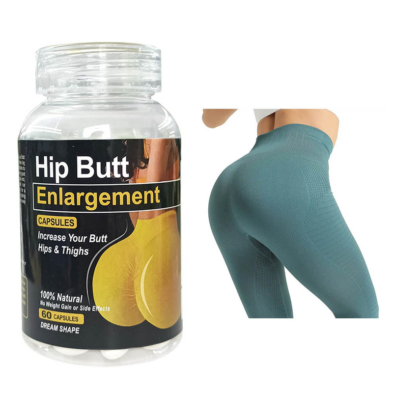 Cross-Border In-Stock Hip Butt Enlargement Soft Capsules Big Butt Soft Capsules