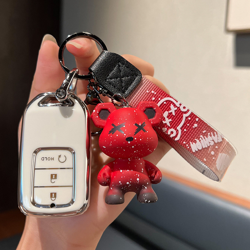 Imágenes aplicables Funda para llaves de coche Nuevo Civic Accord crv de décima generación Binzhi xrv Crown Road Lingpai Fit Shell Hebilla