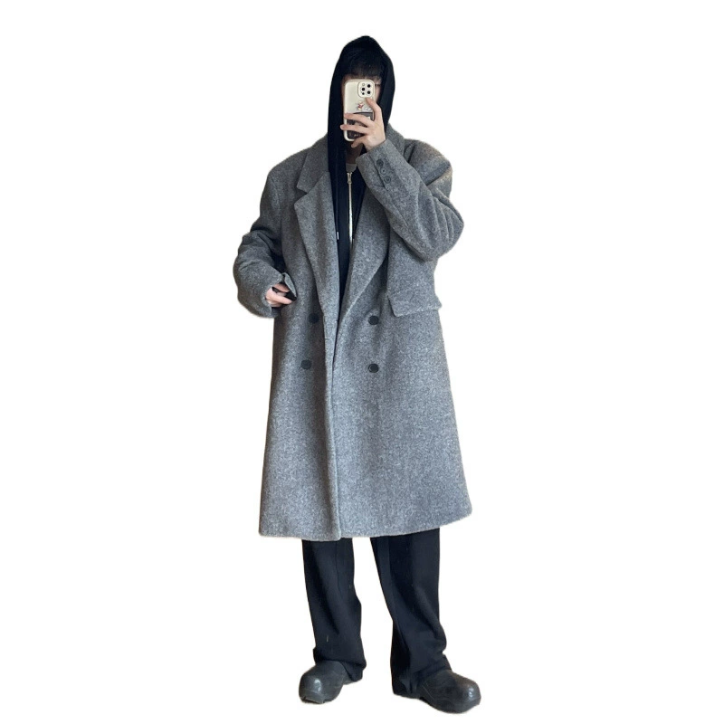 A450-FY1118-5185-Конг258 Woolen coat mid-length good stuff
