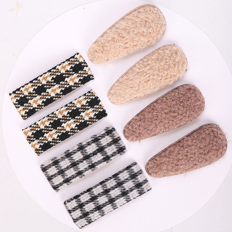 Fashionable square cute elegant hairgrip drop-shaped