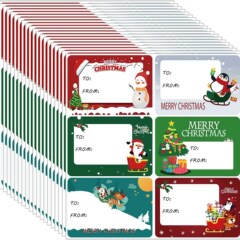 アマゾンクロスボーダー爆発クリスマスラベル雪だるまサンタクロース祝福プレゼントプレゼント装飾メッセージシール