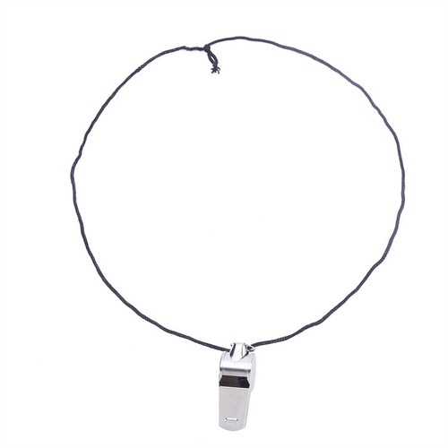 Hot-selling stainless steel whistle, 6-character police whistle, referee whistle, life-saving sound whistle, game whistle, fan whistle