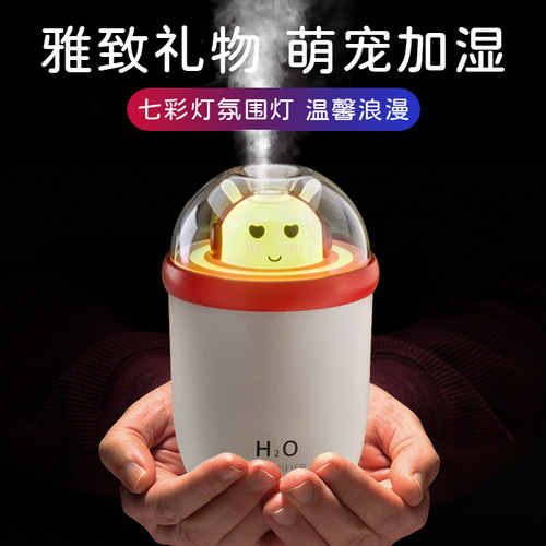 Creative Desktop Humidifier Home Quiet Bedroom Small Portable Car Air Freshener Aromatherapy Mist Air Humidifier