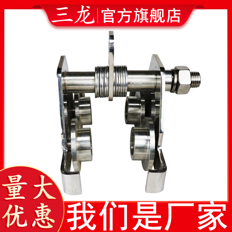 双山 304不锈钢 1吨 2T 3T 不锈钢跑车葫芦  不锈钢单轨小车