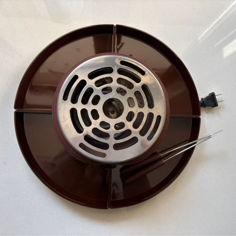 新しい焼き綿糖機チョコレート鍋電気鍋チーズ融解鍋二合一果物皿パーティー神器融解|undefined
