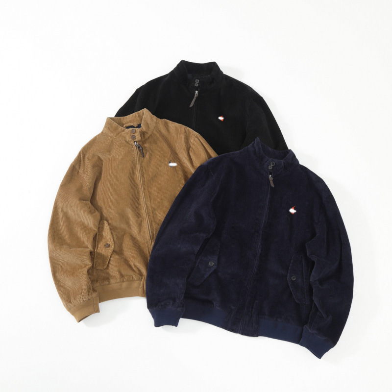 Cross-Border Foreign Trade Rl Ralph Retro Corduroy Jacket Unisex Autumn and Winter Embroidered Pony Logo Coat Cross-Border Foreign Trade Rl Ralph Retro Corduroy Jacket Unisex Autumn and Winter Embroidered Pony Logo Coat