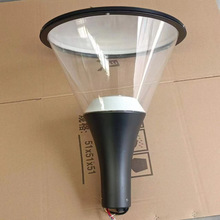 透明亚克力灯罩庭院灯led模组50瓦庭院灯具上下打光景观照明灯头