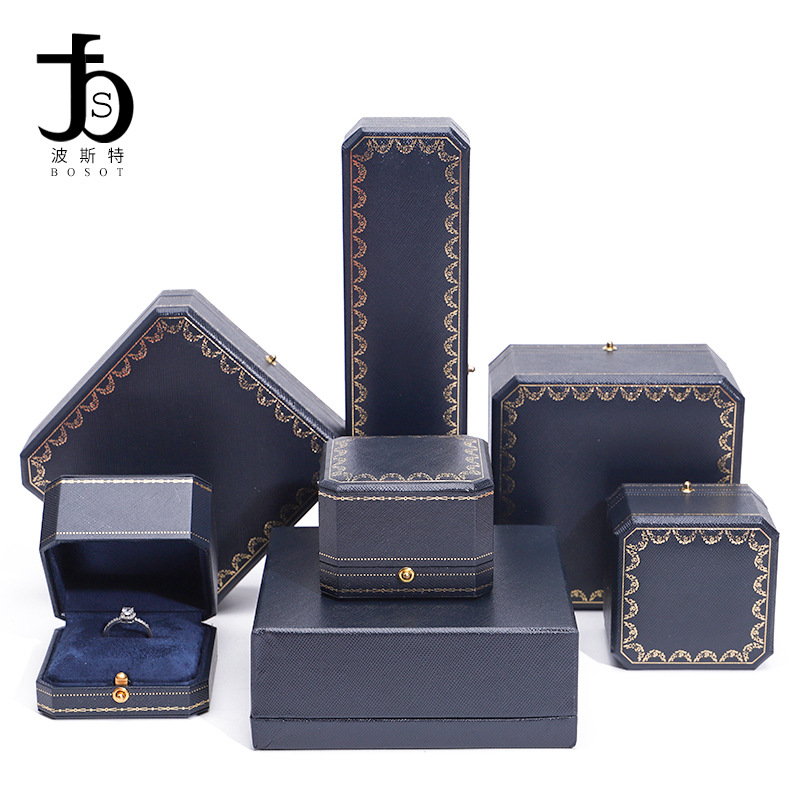 European octagonal jewelry packaging box