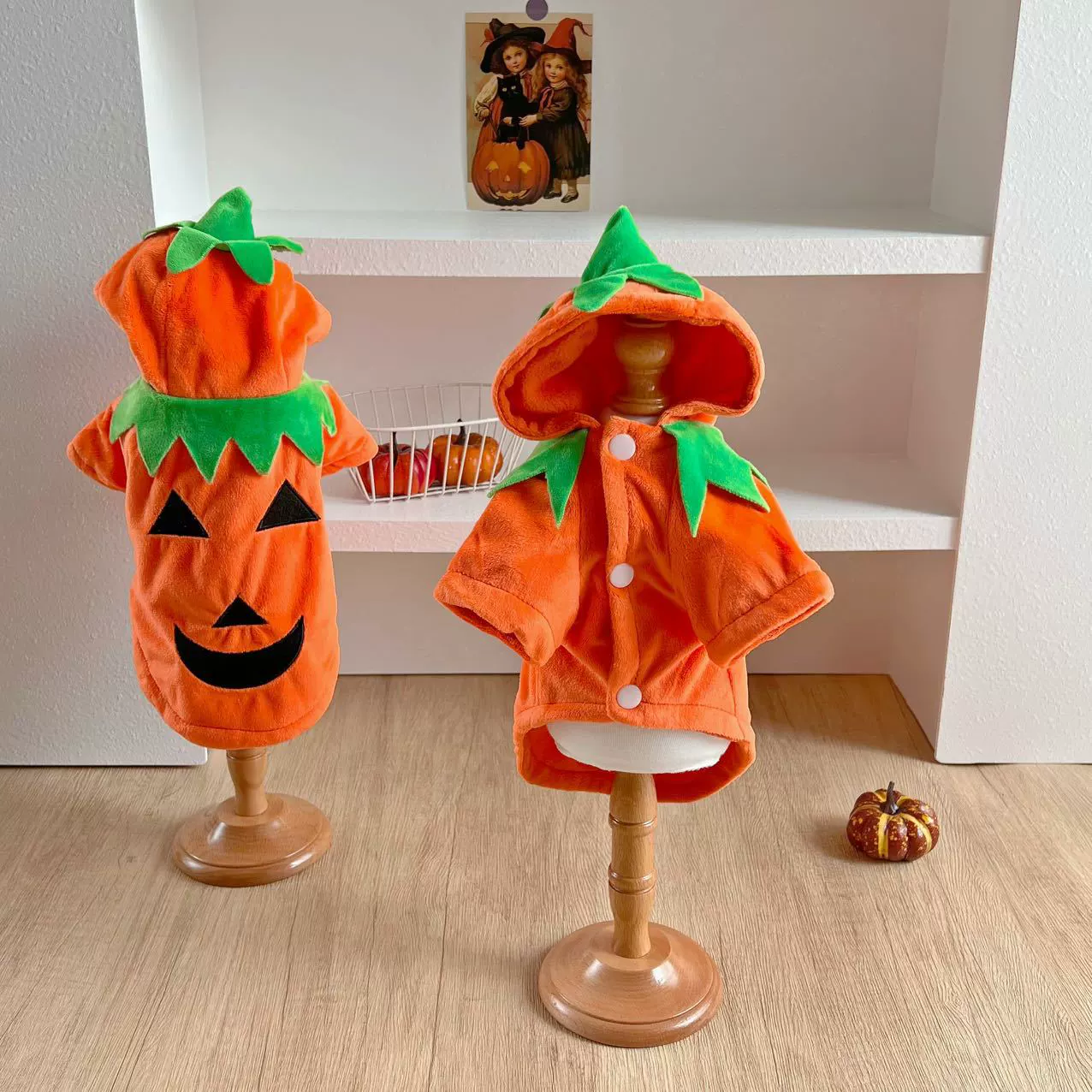 Трансграничные бестселлеры Amazon на Хэллоуин, забавные костюмы тыквы для собак для маленьких и средних собак, универсальная забавная одежда для домашних животных