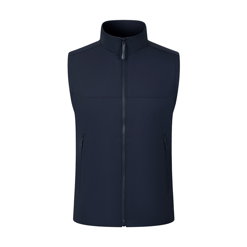 Wholesale Work Vests with Logo Printing, Factory Direct Sales, Men's and Women's Stand-Up Collar Softshell Waterproof Outdoor Casual Vests Wholesale Work Vests with Logo Printing, Factory Direct Sales, Men's and Women's Stand-Up Collar Softshell Waterproof Outdoor Casual Vests