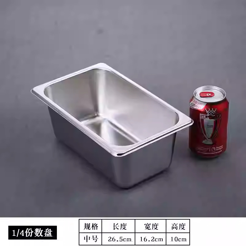 1/4 длина 26,5*ширина 16,5*высота 10