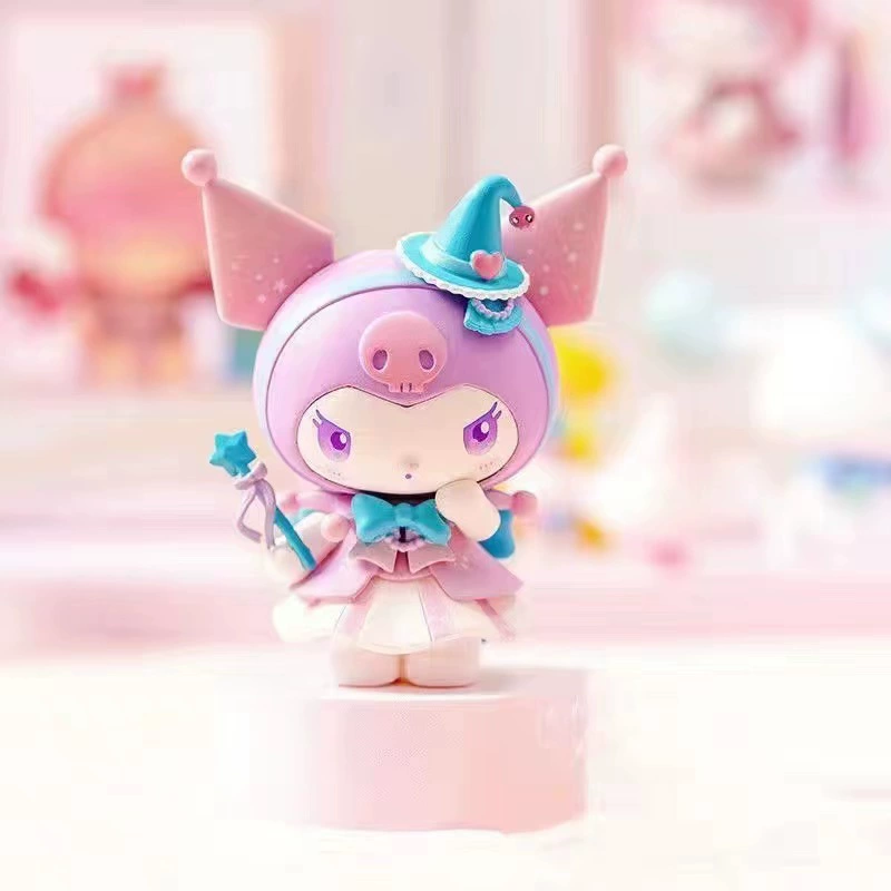 Серия Sanrio Fantasy Meladi, слепой бокс, Curomi, подвеска-брелок, настольная фигурка-качалка