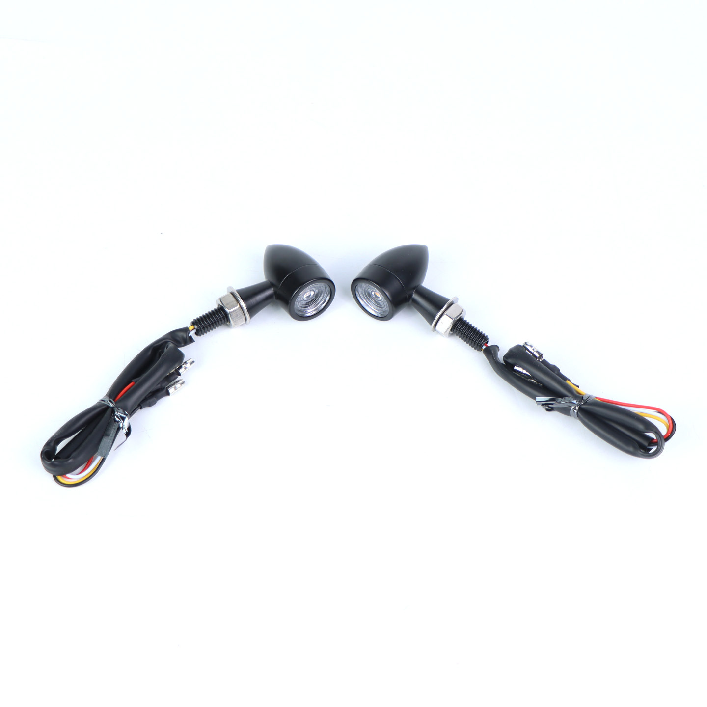 Motorcycle Accessories Suitable for Honda, Suzuki, Kawasaki, Yamaha, Hyosung Modified Parts Led Bullet-Shaped Turn Signal Lights