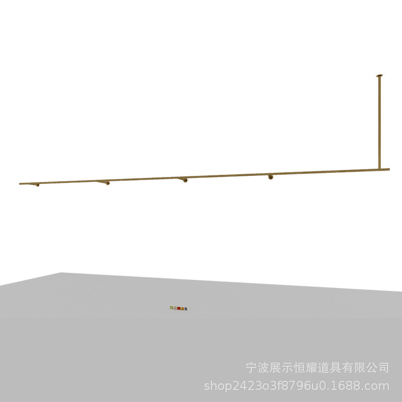 Clothing store display stand wall stainless steel display stand Zhongdao display stand new wholesale large quantity discount