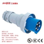 EATON 美式工业防水插头 4芯5芯AH系列蓝色 60A 防护IP67&69K