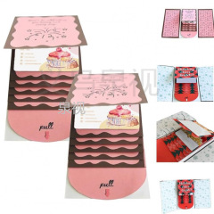 跨境亚马逊创意新款ChristmasGift Card Holder Book圣诞礼品卡册