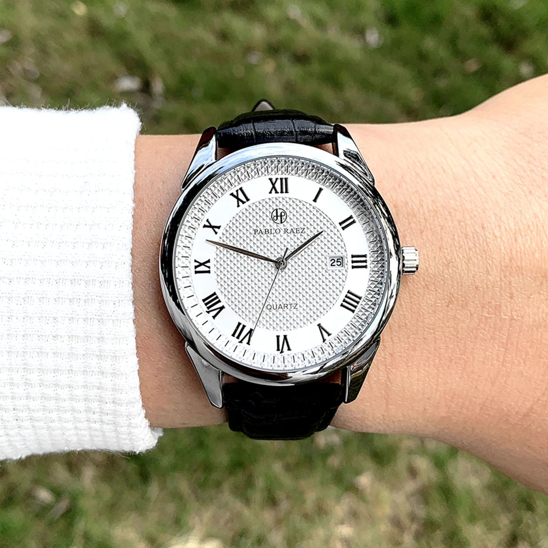  men's watch foreign trade popular waterproof fully automatic quartz watch cross-border e-commerce live broadcast one piece drop shipping wholesale_voghion.com