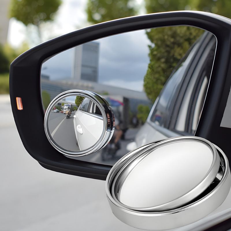 Car reversing small round mirror rearview mirror auxiliary mirror HD reflective blind spot mirror 360 degree blind spot artifact suction cup Car reversing small round mirror rearview mirror auxiliary mirror HD reflective blind spot mirror 360 degree blind spot artifact suction cup