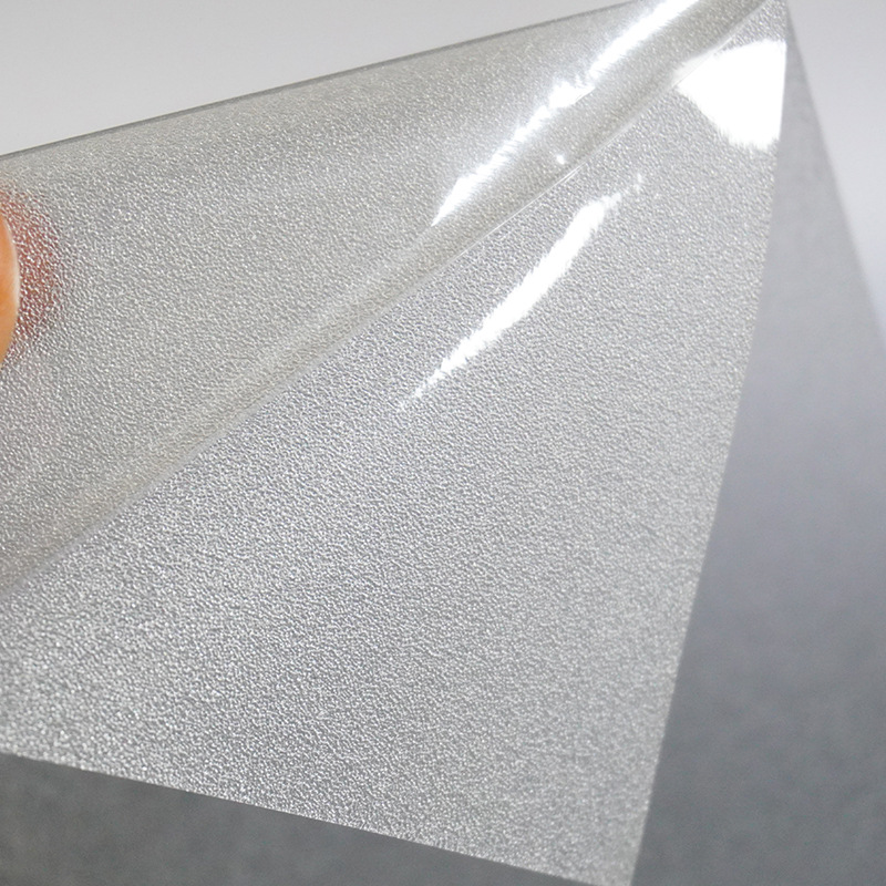 Impresión UV película electrostática esmerilada película de vidrio etiqueta transparente Oficina Baño película anti-Peep película protectora Guangzhou