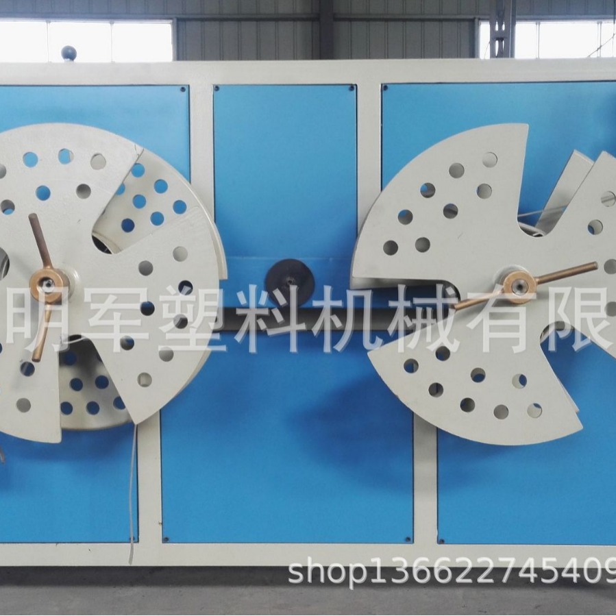 明军牌优质双工位自动收卷机 密封条自动收卷机 管材自动收卷机