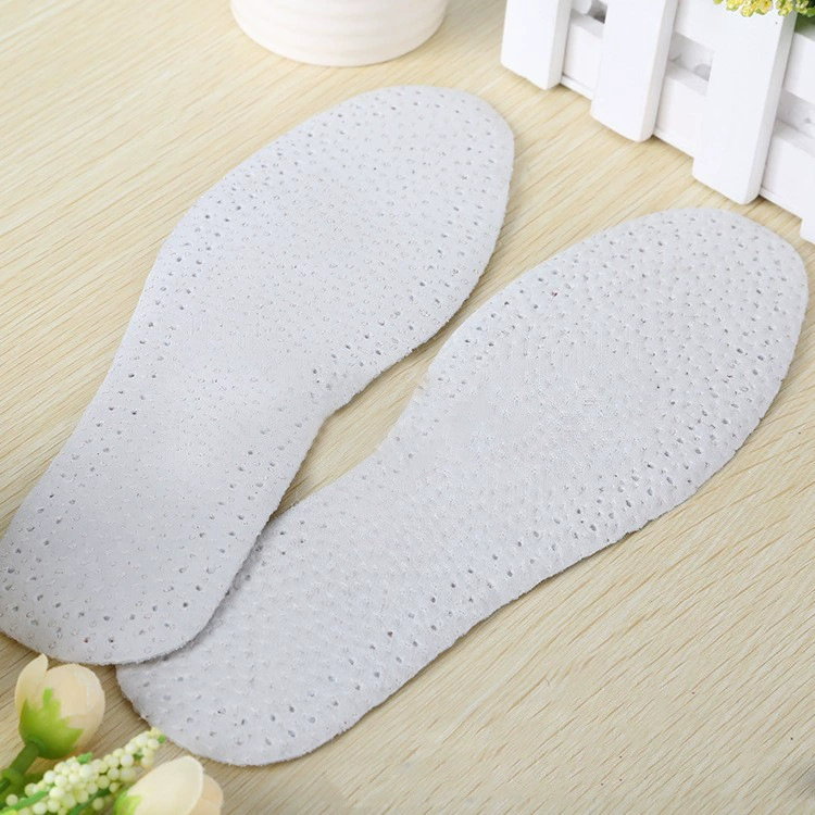 Оптовые спортивные стельки для мужчин и женщин, впитывающий пот дезодорант Дышащий Высокоэластичный амортизирующий Мягкий Нижний удобный портной полный коврик из свиной кожи
