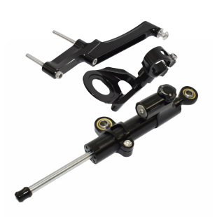 Suitable for Triumph Daytona 675 Modified Titanium Ruler Direction Damper Anti-Flick Head Steering Buffer